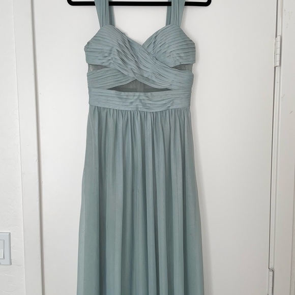 Size S_Sage Green_Maxi_Mesh_BirdyGrey_Bridesmaid_Only Worn ONCE - Picture 2 of 9